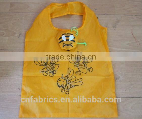 China Supplier cheap Custom made Foldable Polyester Shopping Bag