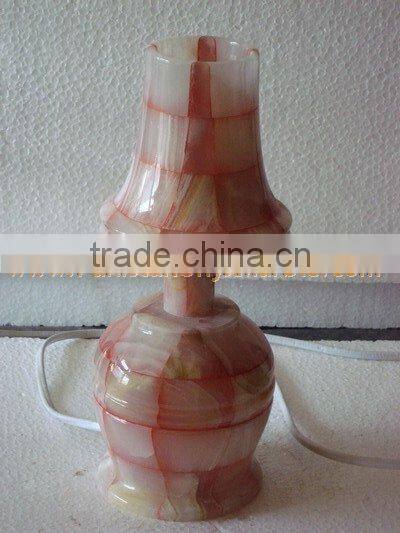 FACTORY PRODUCUNG LATEST DESGINE ONYX LAMPS HANDICRAFTS