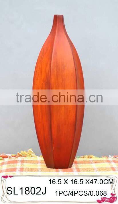 2015 new fiberglass disposable flower vase for decoration