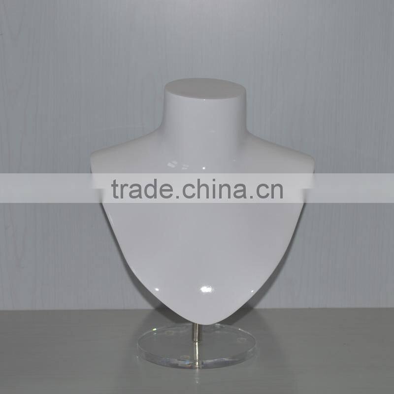 Fiberglass Neck Jewelry Display Mannequin Bust on sale