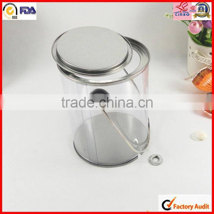 transparent small rigid clear plastic box