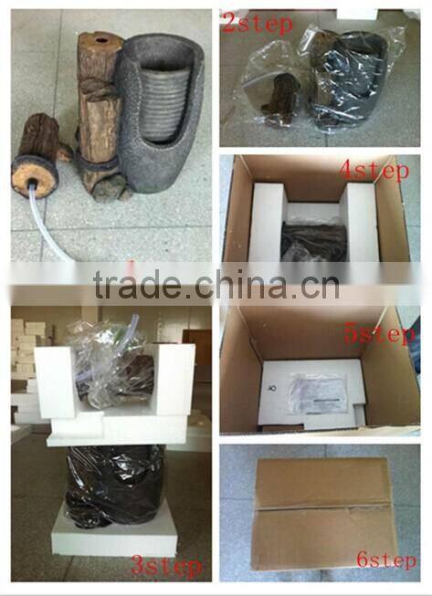 Ball fountain for tabletop decoration