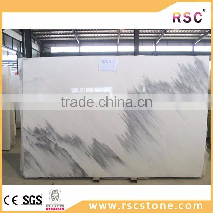 Hot sale blue sky white marble