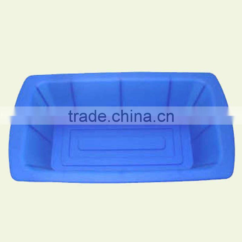 Wholesale food grade square shaped silicone baking pan