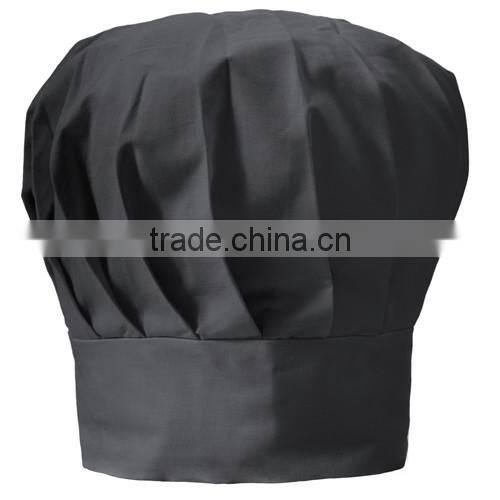 kitchen restaurant cheap black white good quality chef hat