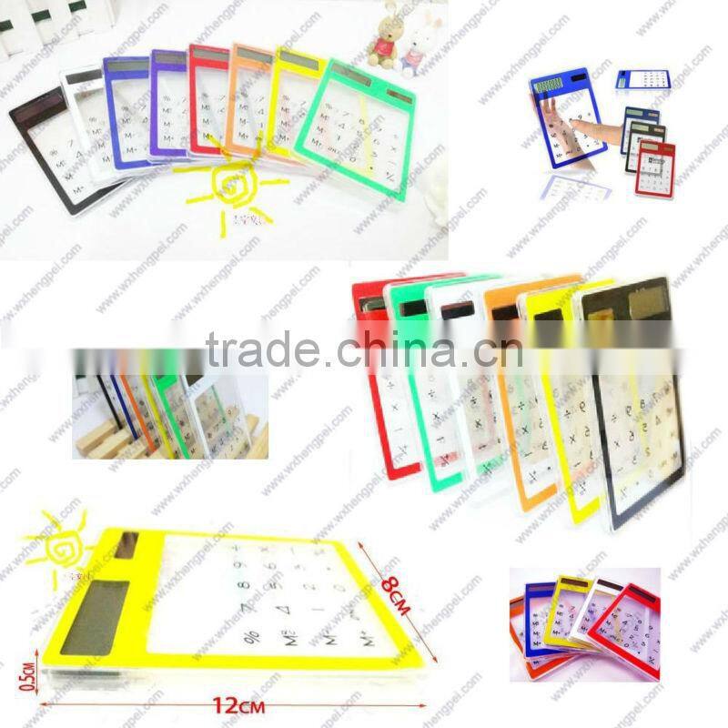 hot solar transparent calculator transparent solar powered touch screen calculator touch screen transparent calculator
