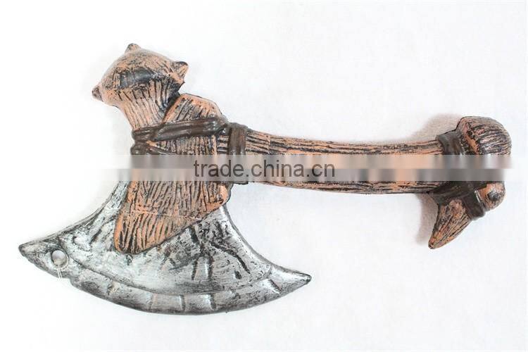 halloween party battle axe plastic toy axe