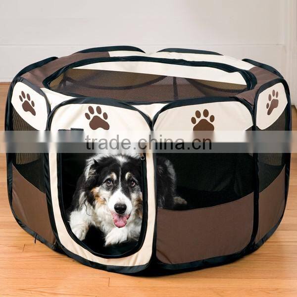 Portable Pop-up Pet Playpen/Sporty Pop up Playpen / Cage Kennel Crate Tent