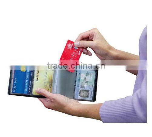 wonder wallet/magic wallet/clever wallet/RFID blocking wallet/security wallet