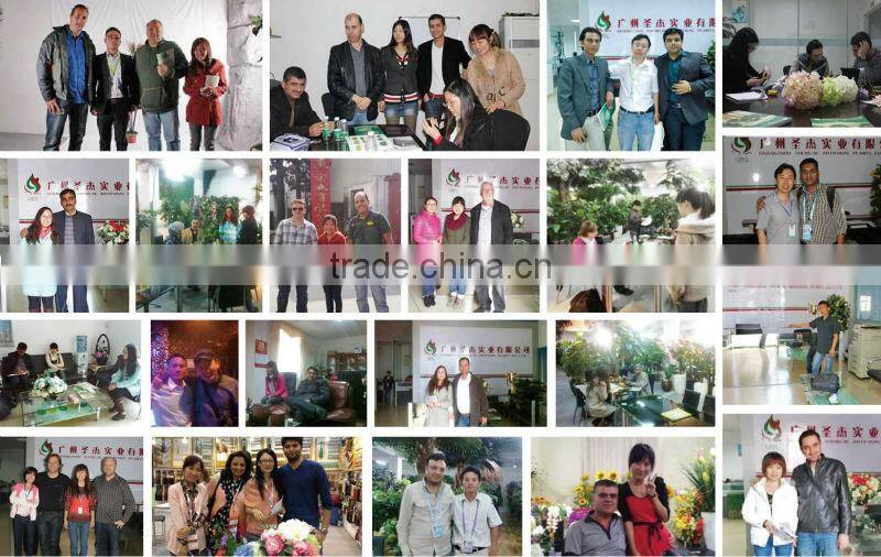 SJLJ013385 wholesale large decorative garden planter / good quality fiberglass flower pot