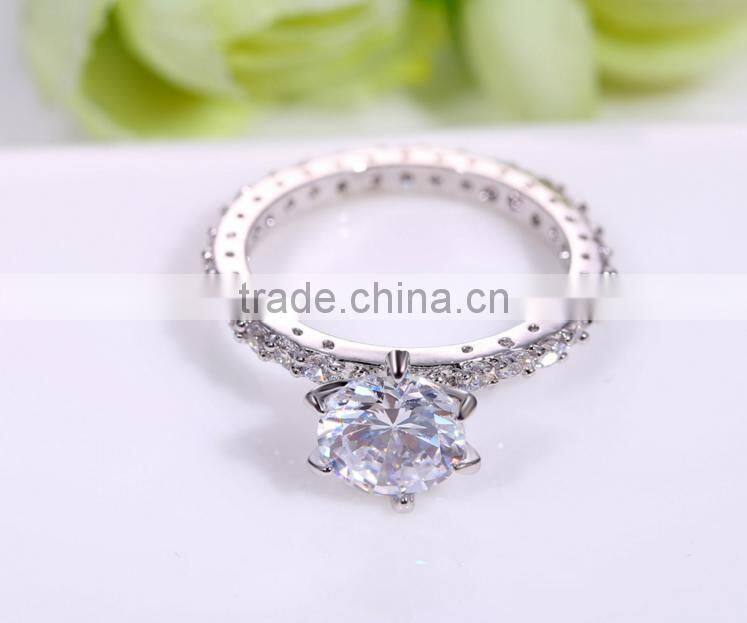 Wholesale Stock Small Order Fashion New Style Women High Quality Zircon Ring