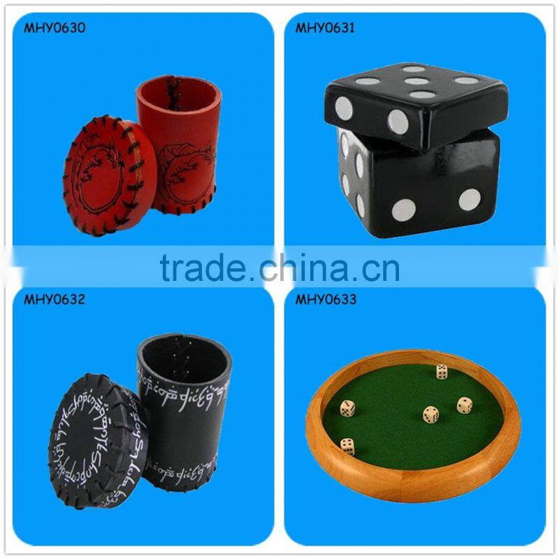 Red dragon customized resin Dice Cup