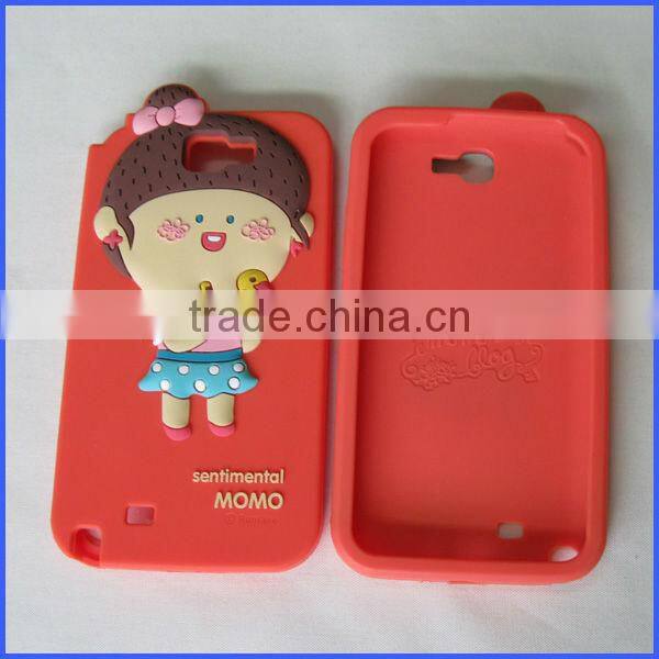 For Samsung Note2 N7100 Silicone phone case