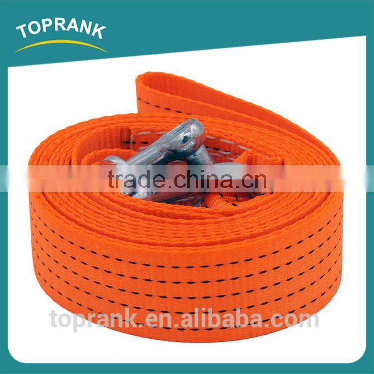 3.5m 4ton towing strape polyester flat heavy duty car tow rope