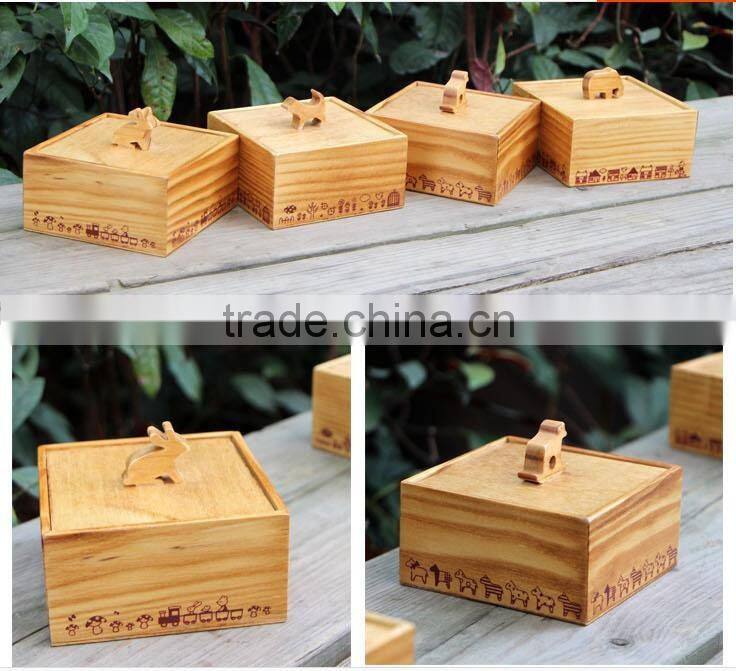 2016 Cheap Natural And ECO Empty Wooden Tea Box
