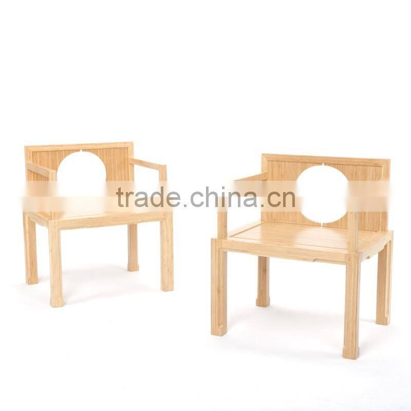 Dining room furniture type bamboo 4 pcs chair formal dining set