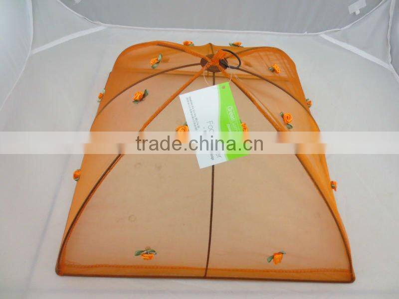 decorative food cover, unfoldable food cover high quality