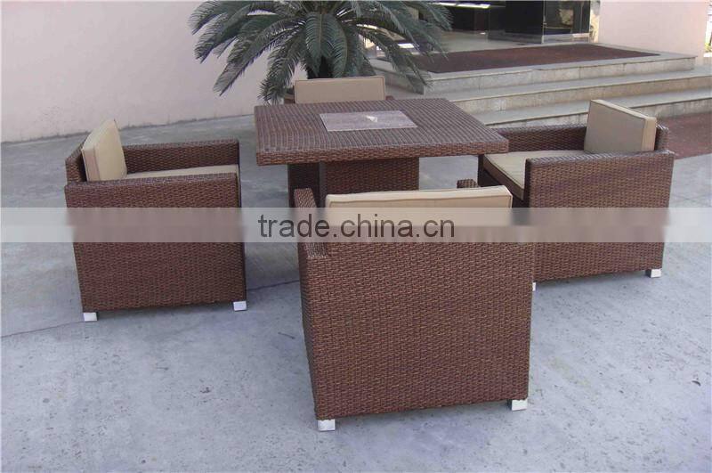 New Design Outdoor Furniture Rattan Club Bar set