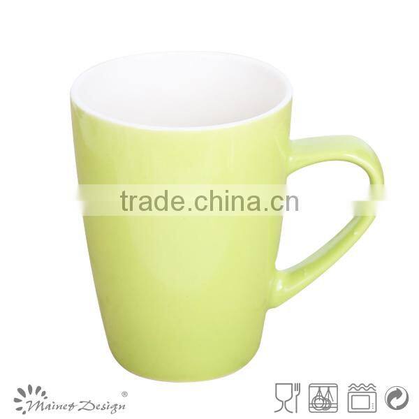 With two tone colour mugs in-stock,wholesale stoneware