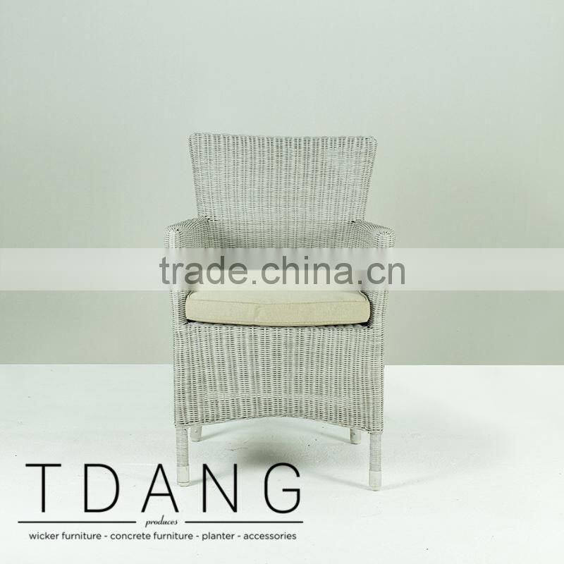 Pasadena Wicker Chair (Grey) - Dining Wicker Furniture Chair