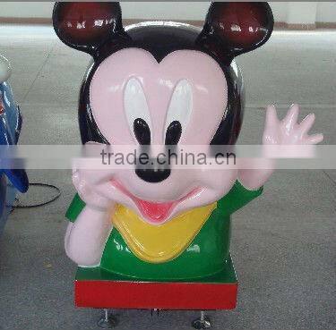 Excellent Quality Top FRP Material Game Machines Kids Coin Operated Rides LT-1050H