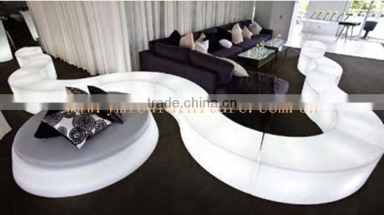 Cool Bar/club/party/wedding/KTV/hotel illuminated Outdoor Aluminum Bar Stools