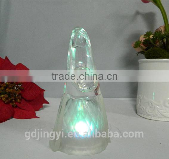 acrylic led transparent the virgin mary holding the infant