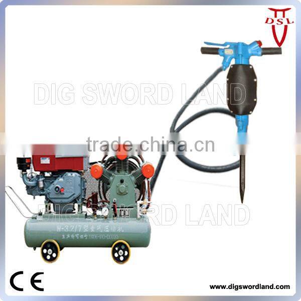 B70/B90 air asphalt cutting tool for railroading