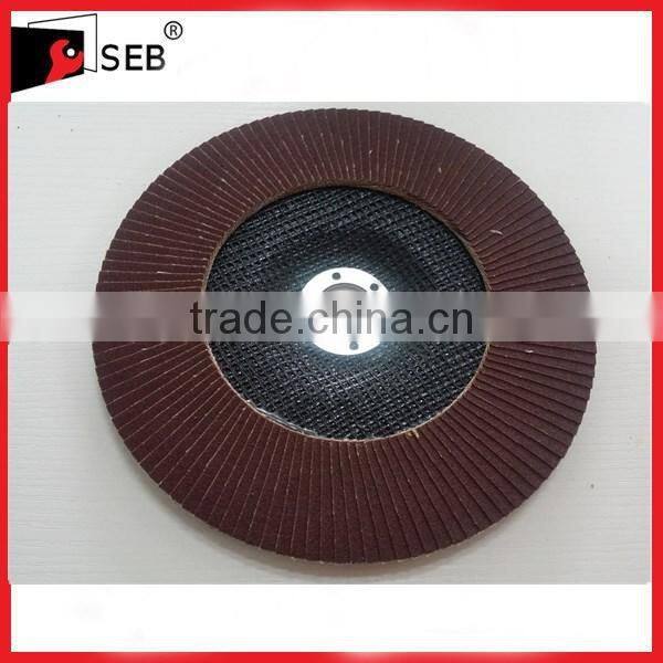 180mm abrasive metal flap disc SEB-FP102973