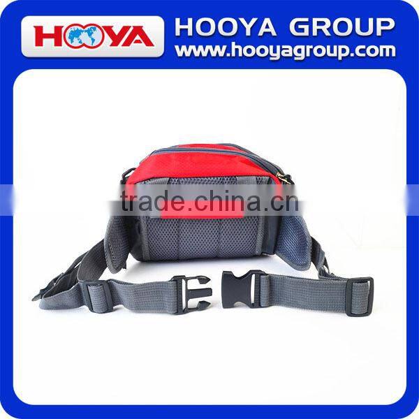 420D polyester red outdoor/travel/sport waist bag