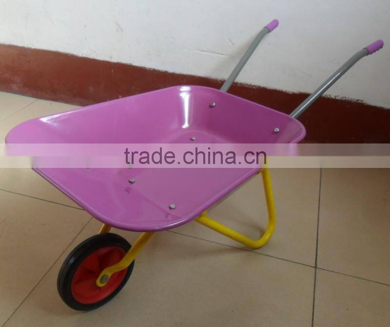 Kids Wheel Barrow (Metal Tray)