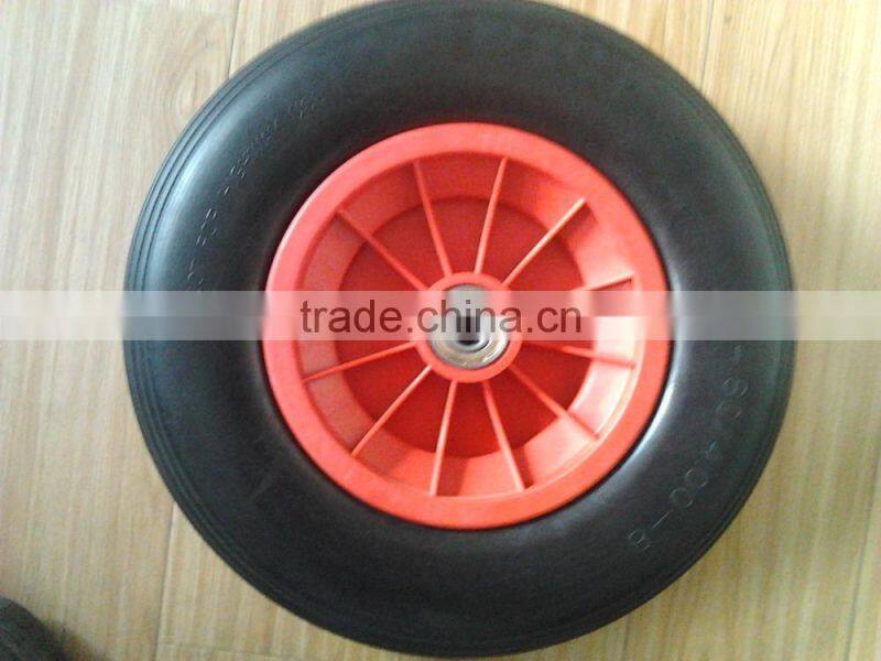 400mm PU foam wheel 4.00-8