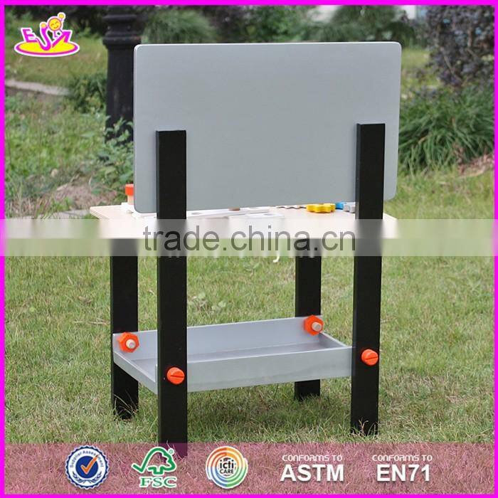 2017 Top fashion preschool toy kids wooden play workbench W03D070