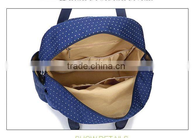Fashion & cute dots child diaper backpack