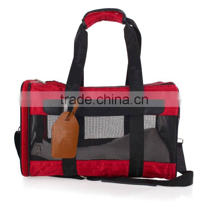 Fashion Luxurious Pet Dog Bag Carrier Manufacturer