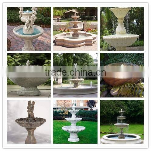 Natural granite stone outdoor garden water fountains
