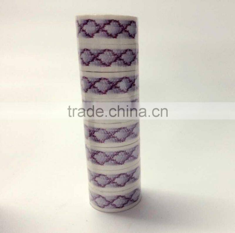 many logo Printed adhesive stationery tape for students /dercoration