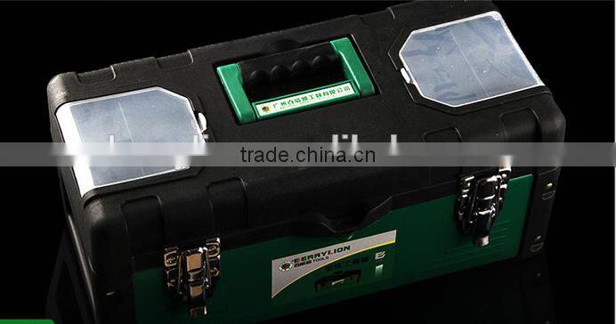Berrylion 14" 17" 19" Iron Plastic Toolbox Best Design Toolbox from China