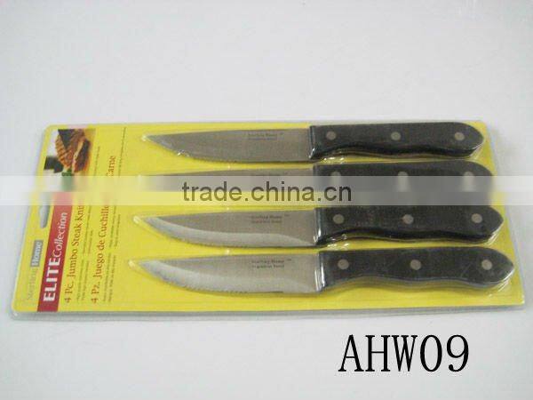 8 pcs kitchen knives set with wood block