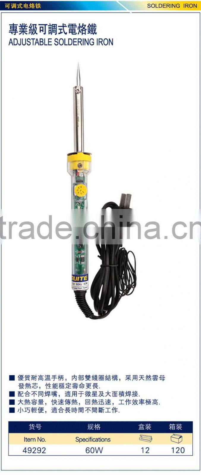 electric soldering iron,60w soldering iron,adjustable soldering iron