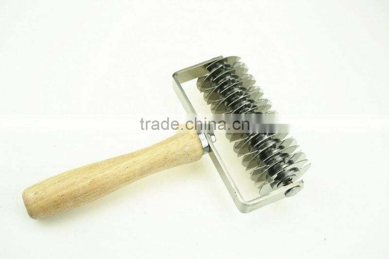 42082 Dough Bread Cookies Pie Cake Lattice Pastry Cutter Roller Kitchen Tool Craft New