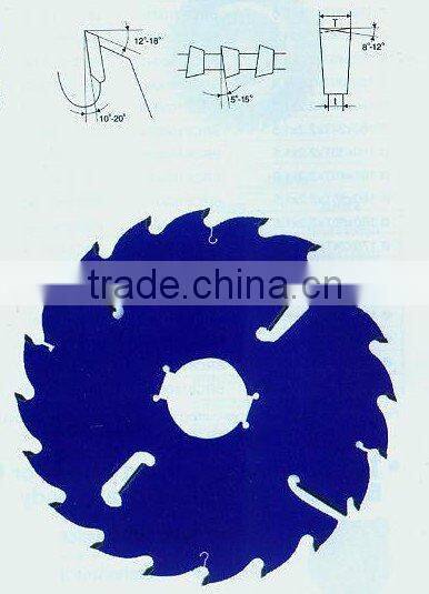 Alloy Tools-- TCT cutter blade for wood with big tips (0641)