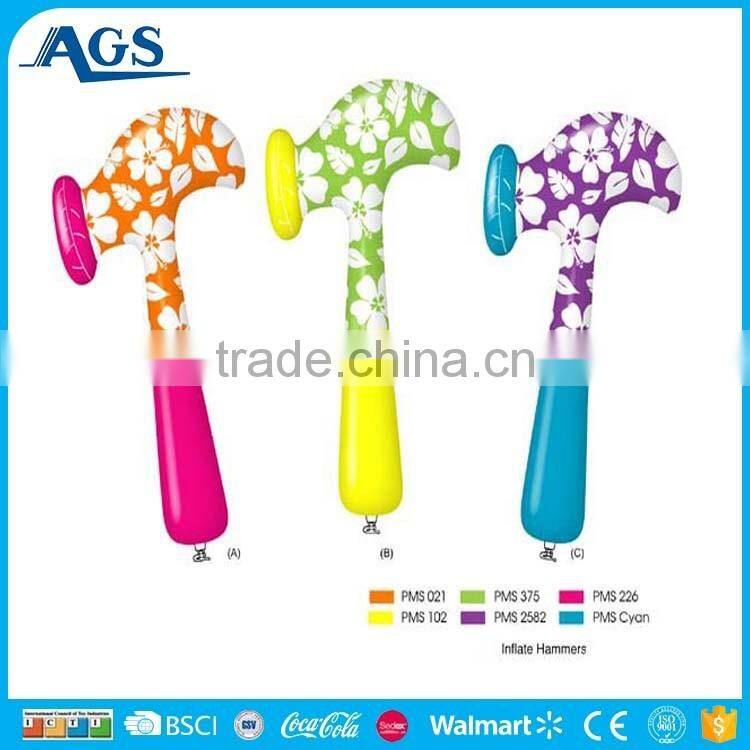 factory price kids play funny custom inflatable hammer