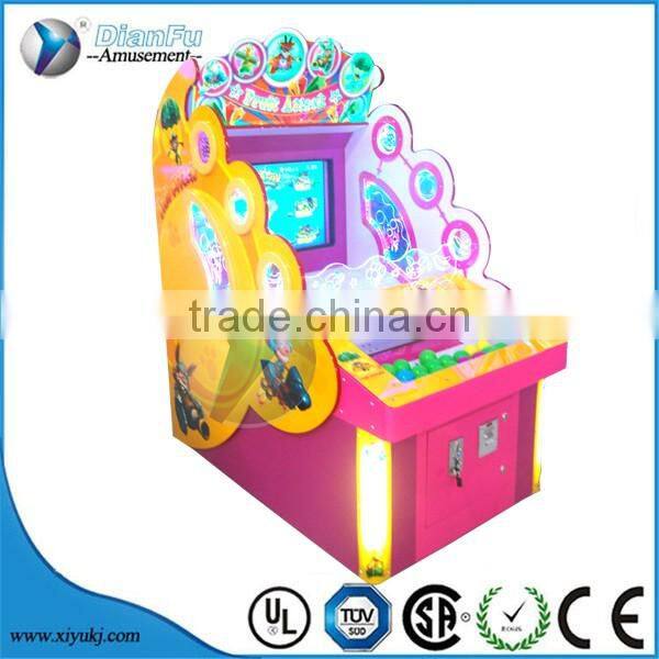 tickets type coin operated redemption game machine for kids ball game machine