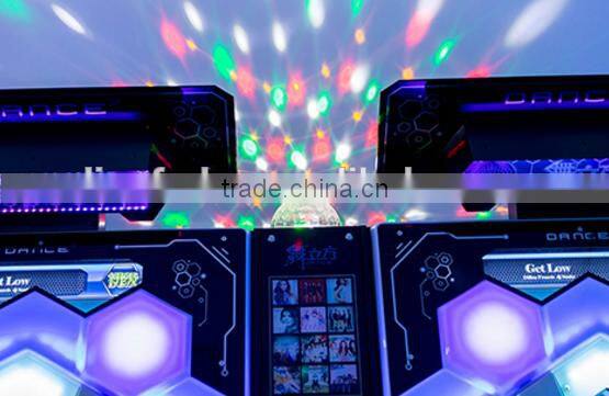 2017 Popularity of Dance Cube Amusement dancing game machine for sale
