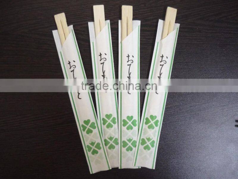 personalize environmental flat bamboo disposable chopstick