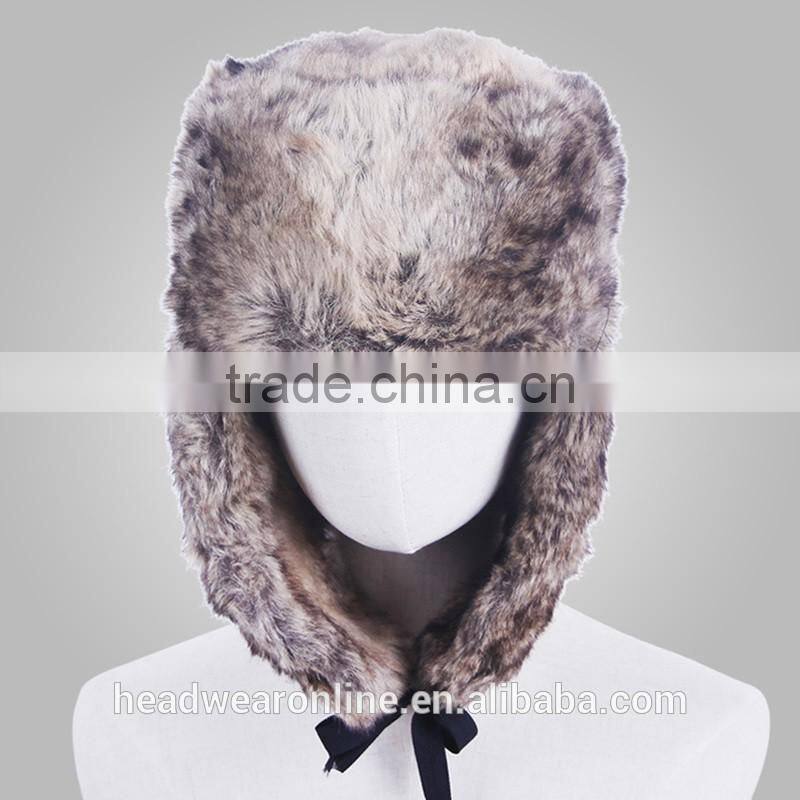 Top Quality Fake Fur Earflap Winter Hats And Caps
