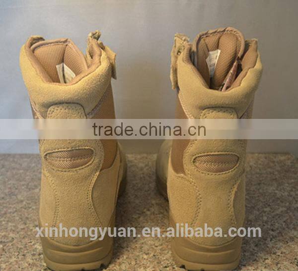 custom high quality real leather military boots