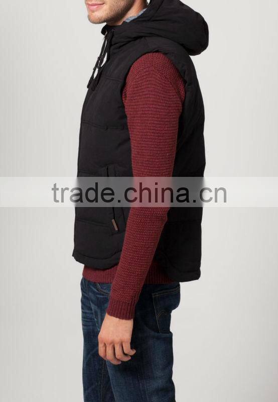 leather jacket men sleeveless