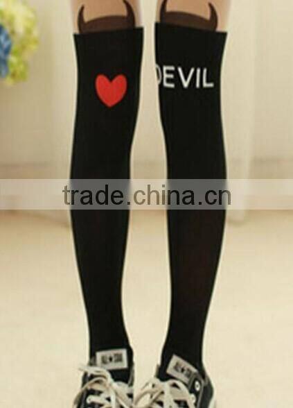 Baby cartoon tights pants cotton thickening pantyhose winter pantyhose tights